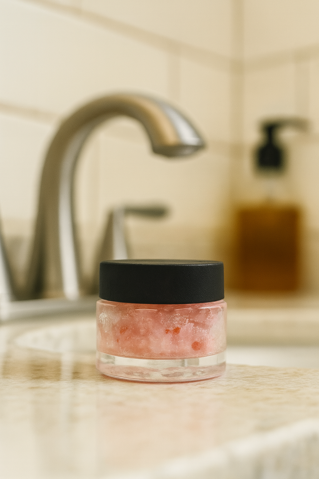 Strawberry Short Mom Lip Scrub
